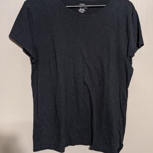 J-Crew Black Studio Tee